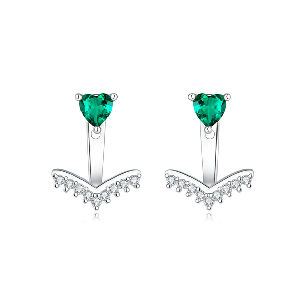 Women's 925 Sterling Silver Tassel Earrings With Animal Zodiac Pattern Electroplated Small And Fresh Style