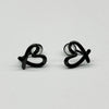 Women's Sterling Silver Ushaped Heart Clipon Earrings With Electroplated Finish For Nonpierced Ears