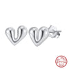 Women's 925 Sterling Silver Zircon Earrings With Geometric Animal Zodiac Patterns Electroplated