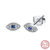 Women's 925 Sterling Silver Zircon Earrings With Geometric Animal Zodiac Patterns Electroplated