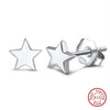 Women's 925 Sterling Silver Zircon Earrings With Geometric Animal Zodiac Patterns Electroplated