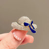 Women's Summer Alloy Hat Brooch With Electroplating And Natural Style For Suit Decoration