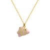 Women's Sweet Animal Style Copper And Titanium Steel Clown Fish Necklace With Real Gold Plating And Enhanced Color Retention