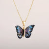 Women's Sweet Animal Zodiac Acrylic Resin Copper Zirconia O Word Chain Necklace