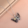 Women's Sweet Animal Zodiac Acrylic Resin Copper Zirconia O Word Chain Necklace