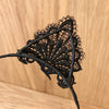 Women's Sweet Black Lace Cat Ear Handmade Cloth Headband