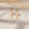 Women's Sweet Geometric Ear Clip Earrings Alloy Silver Plated Gold Plated Simple Long Electroplated Ear Jewelry