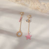 Women's Sweet Geometric Ear Clip Earrings Alloy Silver Plated Gold Plated Simple Long Electroplated Ear Jewelry