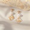 Women's Sweet Geometric Ear Clip Earrings Alloy Silver Plated Gold Plated Simple Long Electroplated Ear Jewelry