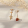 Women's Sweet Geometric Ear Clip Earrings Alloy Silver Plated Gold Plated Simple Long Electroplated Ear Jewelry