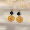 Women's Sweet Geometric Ear Clip Earrings Alloy Silver Plated Gold Plated Simple Long Electroplated Ear Jewelry