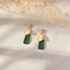Women's Sweet Geometric Ear Clip Earrings Alloy Silver Plated Gold Plated Simple Long Electroplated Ear Jewelry