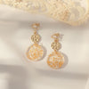 Women's Sweet Geometric Ear Clip Earrings Alloy Silver Plated Gold Plated Simple Long Electroplated Ear Jewelry