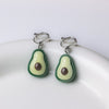 Women's Sweet Geometric Ear Clip Earrings Alloy Silver Plated Gold Plated Simple Long Electroplated Ear Jewelry