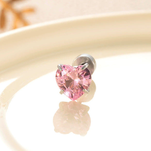 Women's Sweet Geometric Zircon Metal Ear Nail