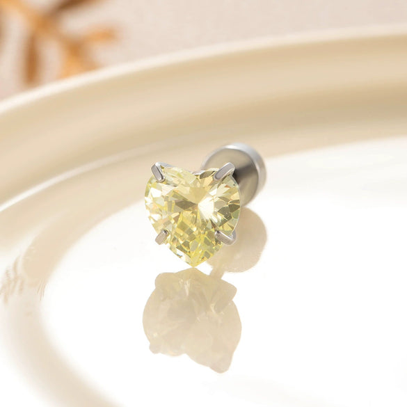 Women's Sweet Geometric Zircon Metal Ear Nail
