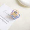 Women's Sweet Handmade Acetate Hollow Flower Hair Grab Clip