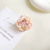 Women's Sweet Handmade Acetate Hollow Flower Hair Grab Clip