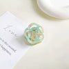 Women's Sweet Handmade Acetate Hollow Flower Hair Grab Clip