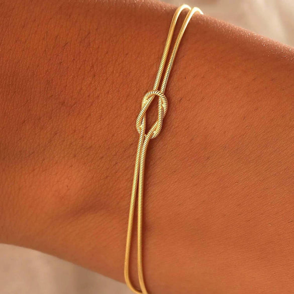 Women's Sweet Heart Shape Copper Bracelet With Inlaid Pearl Electroplated Casual Elegant Jewelry