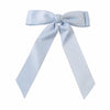 Women's Sweet Ribbon Bow Spring Clip Hairpin Handmade Cloth Hair Accessory