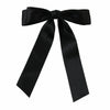 Women's Sweet Ribbon Bow Spring Clip Hairpin Handmade Cloth Hair Accessory