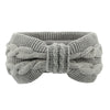 Women's Thickened Velvet Wool Bow Headband Earwarming Autumn Winter Hair Accessory