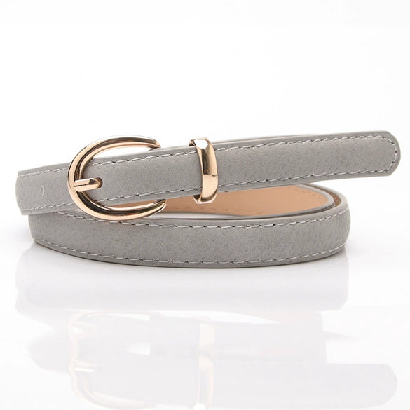 Women's Thin Belt Fashion Belt Women's 14 Wide Imitation Pigskin Decorative Pants With Black Student Belt Wholesale