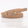 Women's Thin Belt Fashion Belt Women's 14 Wide Imitation Pigskin Decorative Pants With Black Student Belt Wholesale