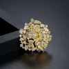 Women's Three Dimensional Lion Brooch Electroplated Copper Cartoon Animal Jewelry Accessory For Clothing Wholesale Fashion Gift