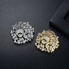 Women's Three Dimensional Lion Brooch Electroplated Copper Cartoon Animal Jewelry Accessory For Clothing Wholesale Fashion Gift