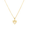 Women's Titanium Steel And Copper Light Luxury Geometric Animals Fox Pendant Cross Chain Necklace