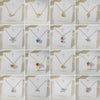 Women's Titanium Steel And Copper Pendant Necklace With Animal Zodiac Heart Shape Geometric Dripping Oil Design O Word Chain