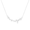 Women's Titanium Steel And Copper Star Shape Geometric Style Cross Chain Necklace With Electroplating