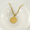 Women's 316L Stainless Steel And 316L Stainless Steel Constellation Necklace With Electroplating And Square Pearl Chain