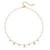 Women's Titanium Steel And Stainless Steel Geometric Fruit Food Style Electroplating Necklace