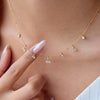 Women's Titanium Steel And Stainless Steel Geometric Fruit Food Style Electroplating Necklace