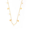 Women's Titanium Steel Butterfly Necklace With French Romantic Style And 18K Gold Plated Electroplating