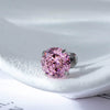 Women's Titanium Steel Ear Nail With Geometric Zircon And Zirconia Processing
