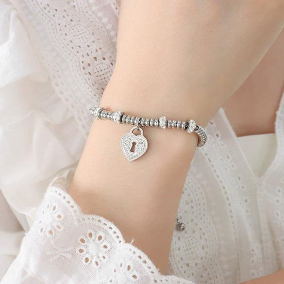 Women's 316L Stainless Steel Electroplated Geometric Bracelet Jewelry