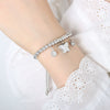 Women's 316L Stainless Steel Electroplated Geometric Bracelet Jewelry