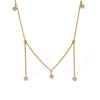 Women's 316L Stainless Steel Electroplating Fashion Niche Design Cold Clavicle Necklace