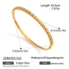 Women's Titanium Steel Geometric Bracelet With Rhinestone Clasp Electroplated Stainless Steel Non Fading Light Luxury Jewelry