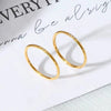 Women's Titanium Steel Geometric Diamond Ring