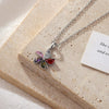 Women's Titanium Steel Geometric Windmill Pendant Necklace Electroplated Minimalist Style