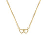 Women's Titanium Steel Heart Clavicle Chain Pendant Necklace