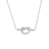 Women's 316L Stainless Steel Heartshaped Love Pendant Necklace With 18K Gold Plated Electroplating