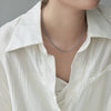 Women's Titanium Steel 18K Gold Plated Cauliflower Chain Jewelry Set Simple Natural Style