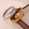 Women's Titanium Steel Snake Head Tail Geometric Fashion Electroplated Zircon Jewelry Stretch Bracelet