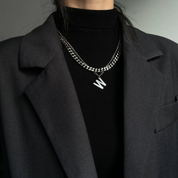 Women's Titanium Steel Stitching Design Specialshaped Baroque Pearl Necklace With Polishing Process And Bow Pattern